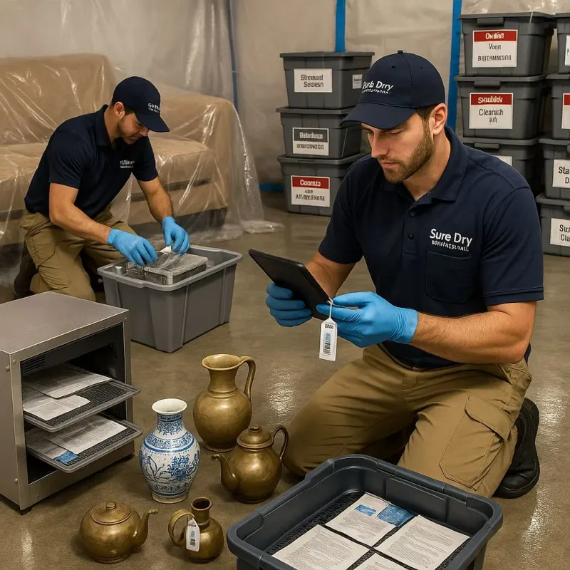 Content Protection and Restoration process in Makawao, HI